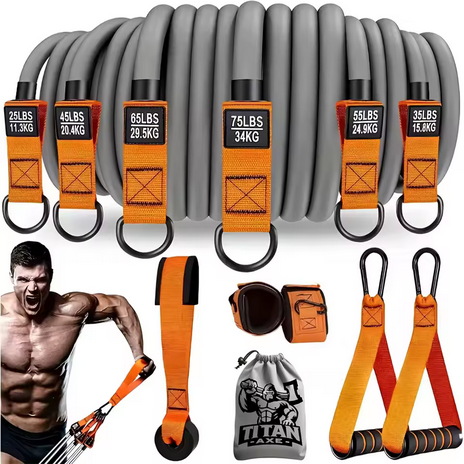 1 set of advanced resistance belt with handle